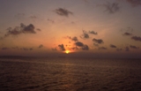 Maldive - Ari Atoll - tramonto 31-12-1995